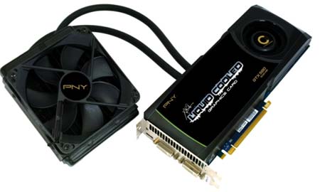 Видеокарта PNY XLR8 GeForce GTX 580 с СВО от Asetek
